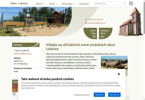 Zobrazit webové stránky Obecní úřad Lubnice