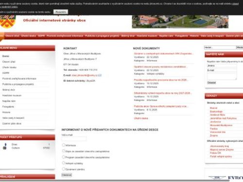 Obecní úřad Jiřice u Moravských Budějovic