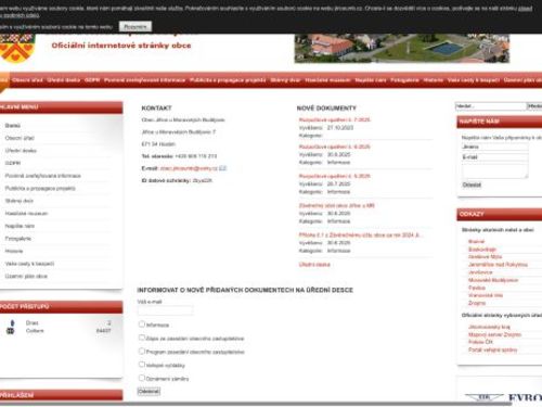 Obecní úřad Jiřice u Moravských Budějovic