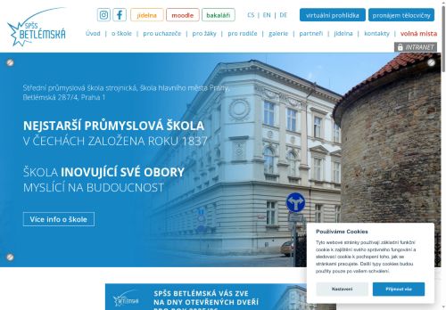 Střední průmyslová škola strojnická, škola hlavního města Prahy, Praha 1, Betlémská 4/287 nabízí práci na pozici Personalista/personalistka v obci Praha