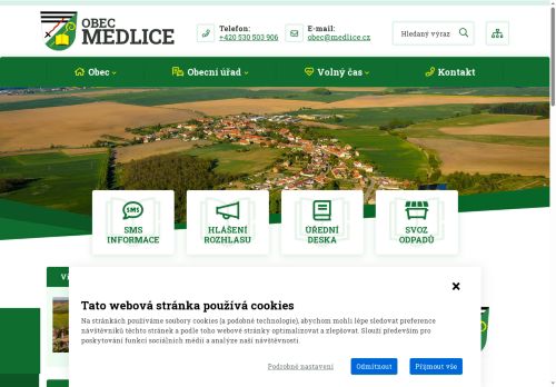 Zobrazit webové stránky Obecní úřad Medlice