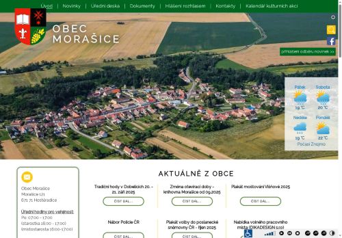 Zobrazit webové stránky Obecní úřad Morašice