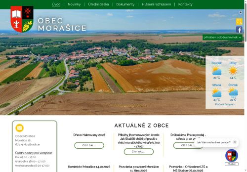 Zobrazit webové stránky Obecní úřad Morašice