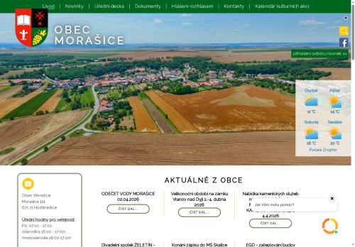 Zobrazit webové stránky Obecní úřad Morašice