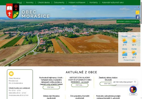 Zobrazit webové stránky Obecní úřad Morašice