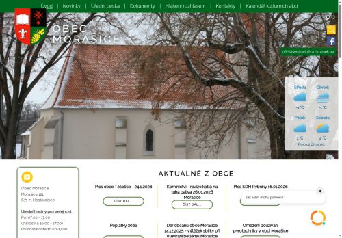 Zobrazit webové stránky Obecní úřad Morašice