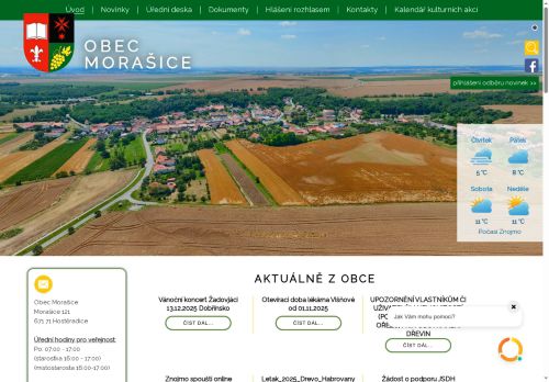Zobrazit webové stránky Obecní úřad Morašice