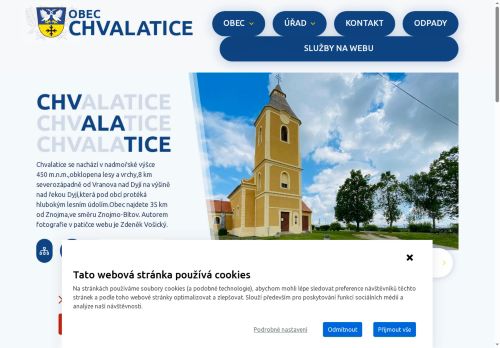 Zobrazit webové stránky Obecní úřad Chvalatice