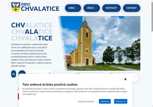 Zobrazit webové stránky Obecní úřad Chvalatice