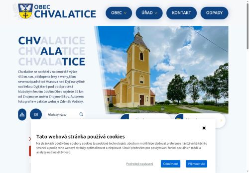 Zobrazit webové stránky Obecní úřad Chvalatice