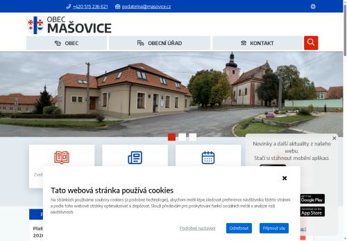 Zobrazit webové stránky Obecní úřad Mašovice