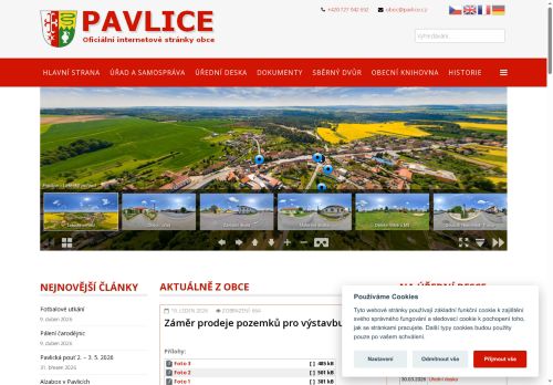Zobrazit webové stránky Obecní úřad Pavlice