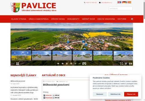 Zobrazit webové stránky Obecní úřad Pavlice
