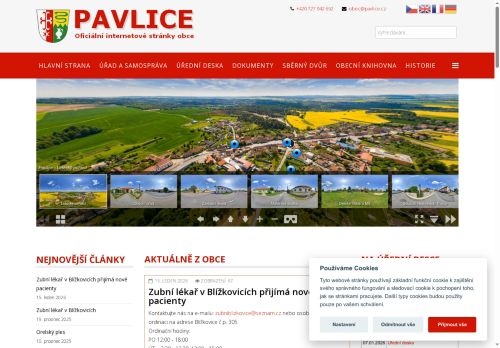 Zobrazit webové stránky Obecní úřad Pavlice