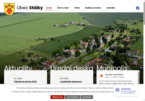 Zobrazit webové stránky Obecní úřad Stálky