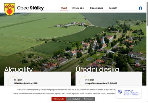 Zobrazit webové stránky Obecní úřad Stálky