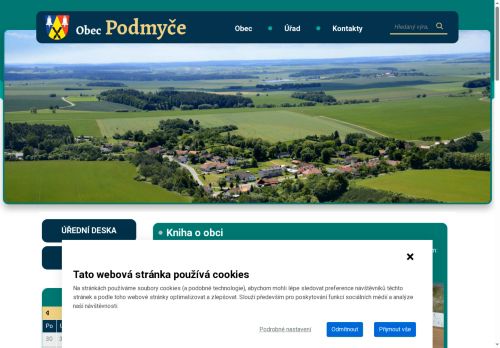 Zobrazit webové stránky Obecní úřad Podmyče