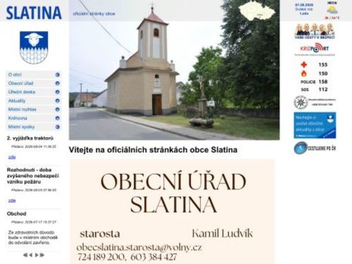 Obecní úřad Slatina