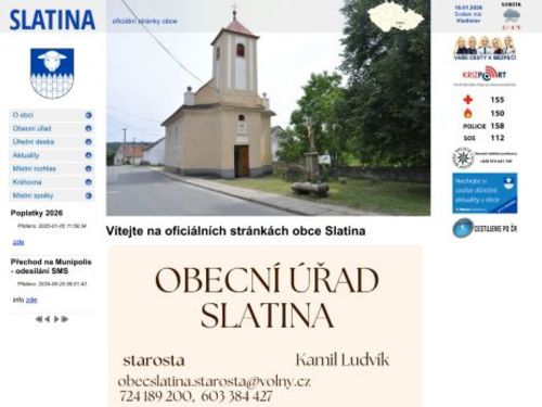 Obecní úřad Slatina