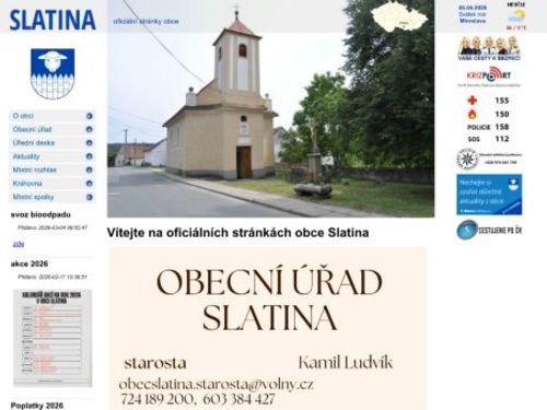Obecní úřad Slatina