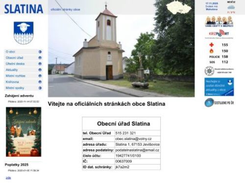 Obecní úřad Slatina