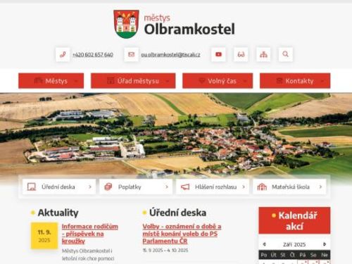 Úřad městyse Olbramkostel