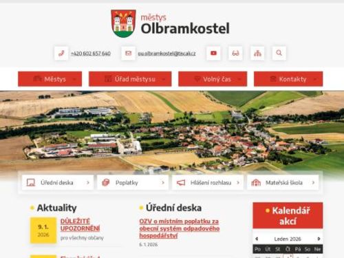 Úřad městyse Olbramkostel