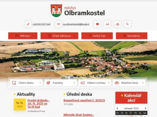 Úřad městyse Olbramkostel