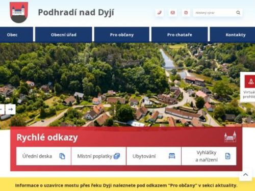 Obecní úřad Podhradí nad Dyjí
