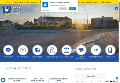 Zobrazit webové stránky Obecní úřad Hrádek