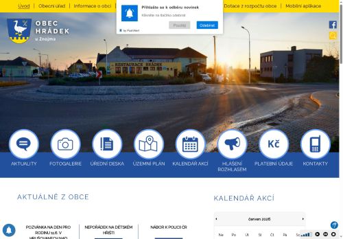 Zobrazit webové stránky Obecní úřad Hrádek