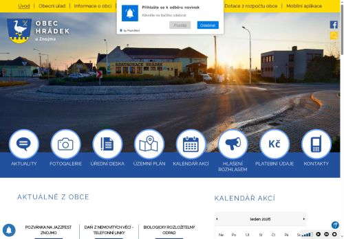 Zobrazit webové stránky Obecní úřad Hrádek