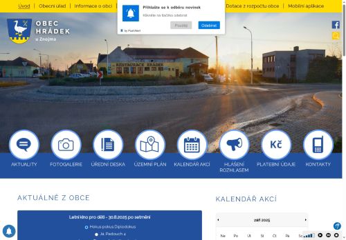 Zobrazit webové stránky Obecní úřad Hrádek