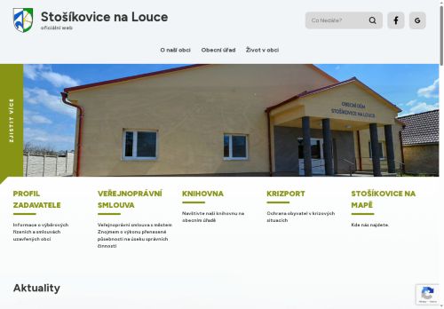 Zobrazit webové stránky Obecní úřad Stošíkovice na Louce