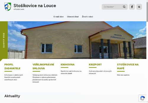 Zobrazit webové stránky Obecní úřad Stošíkovice na Louce