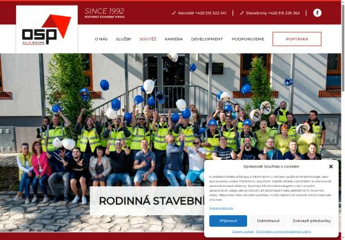 OSP, spol. s r.o. nabízí práci na pozici Stavební dělník m/ž v obci Moravský Krumlov