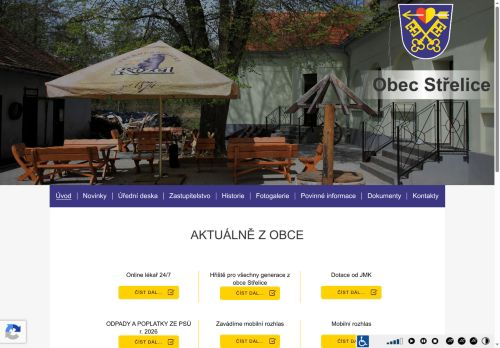 Zobrazit webové stránky Obecní úřad Střelice