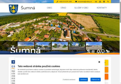 Zobrazit webové stránky Obecní úřad Šumná