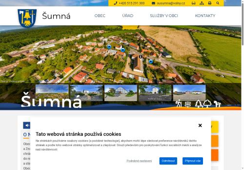 Zobrazit webové stránky Obecní úřad Šumná