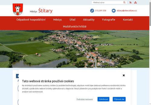 Zobrazit webové stránky Úřad městyse Štítary