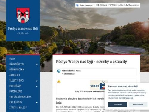 Úřad městyse Vranov nad Dyjí