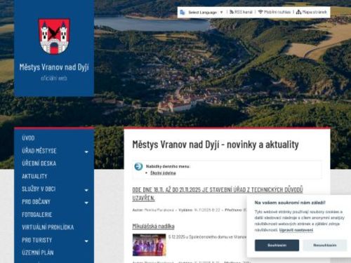 Úřad městyse Vranov nad Dyjí