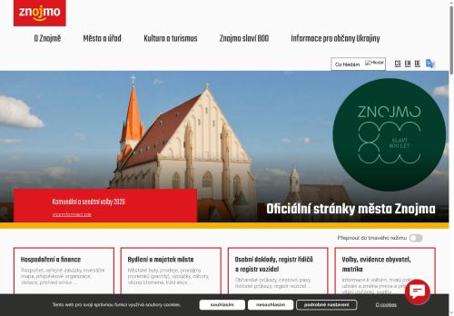Zobrazit webové stránky Městský úřad Znojmo
