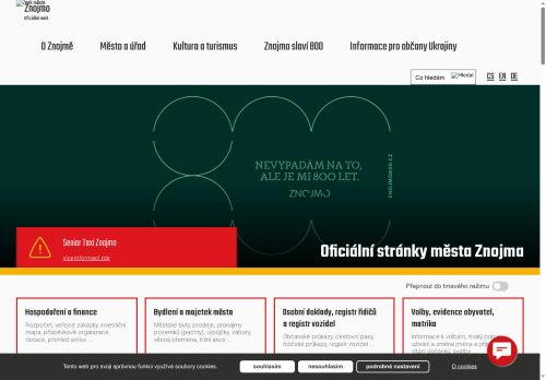 Zobrazit webové stránky Městský úřad Znojmo