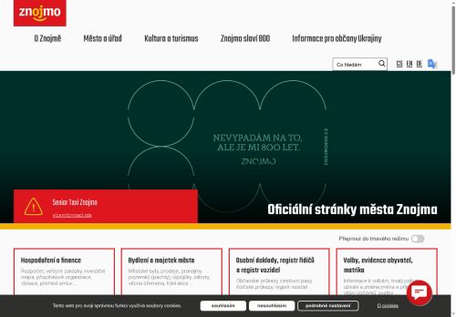 Zobrazit webové stránky Městský úřad Znojmo