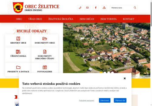 Zobrazit webové stránky Obecní úřad Želetice