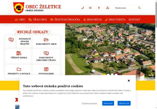 Zobrazit webové stránky Obecní úřad Želetice