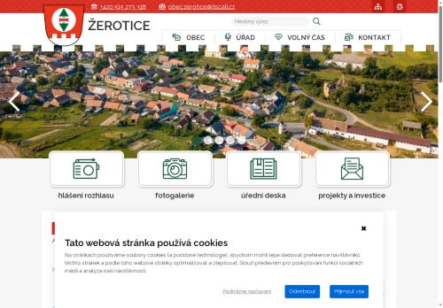 Zobrazit webové stránky Obecní úřad Žerotice