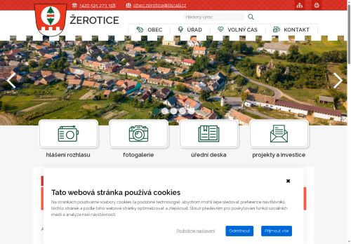 Zobrazit webové stránky Obecní úřad Žerotice