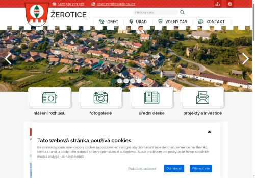 Zobrazit webové stránky Obecní úřad Žerotice
